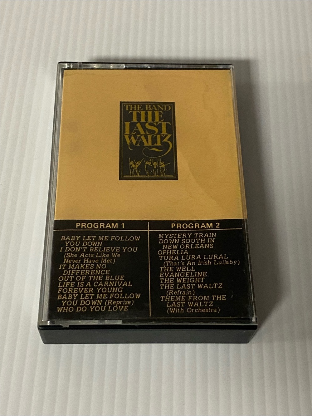 The Band The Last Waltz 1978 Cassette